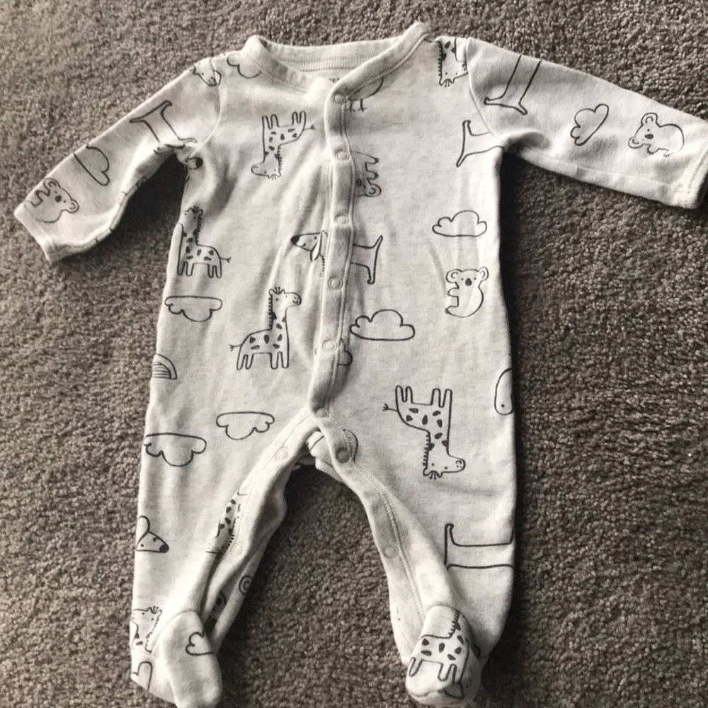 Baby Boy Animal Onesie Pajama
